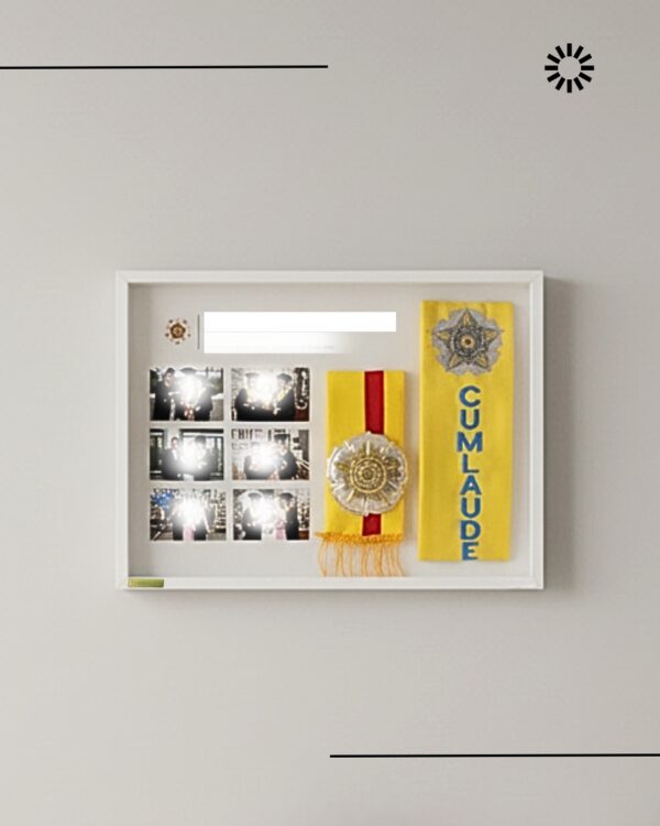 web 6 Graduated Frame ukuran A3 - Putih